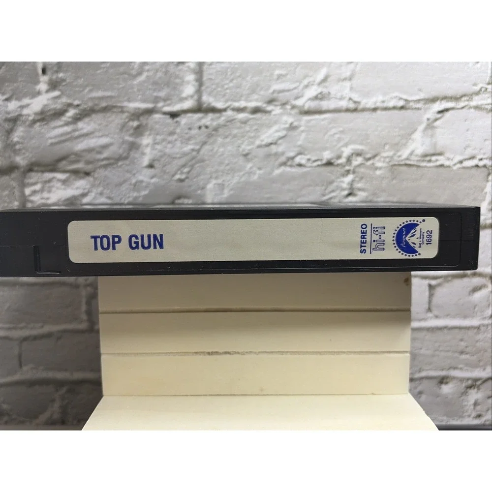 Top Gun VHS 1987 Paramount 75th Anniversary Tom Cruise Action Movie 1692